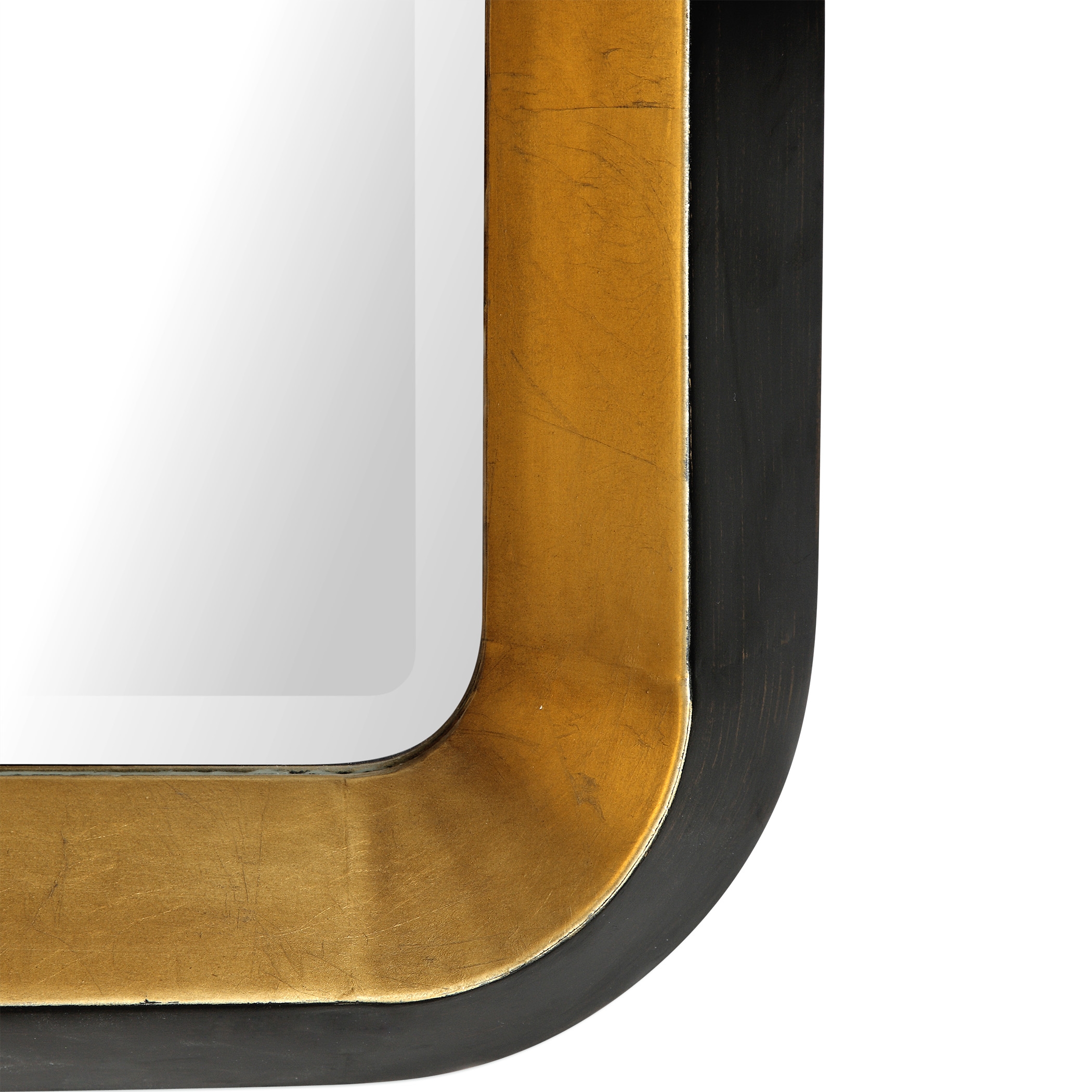 Niva Metallic Gold Wall Mirror - Image 1