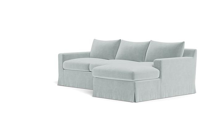 Sloan Slipcovered Right Chaise Sectional - Image 2
