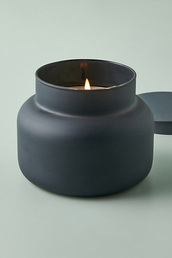 Capri Blue Matte Black Jar Candle, Volcano - Image 0