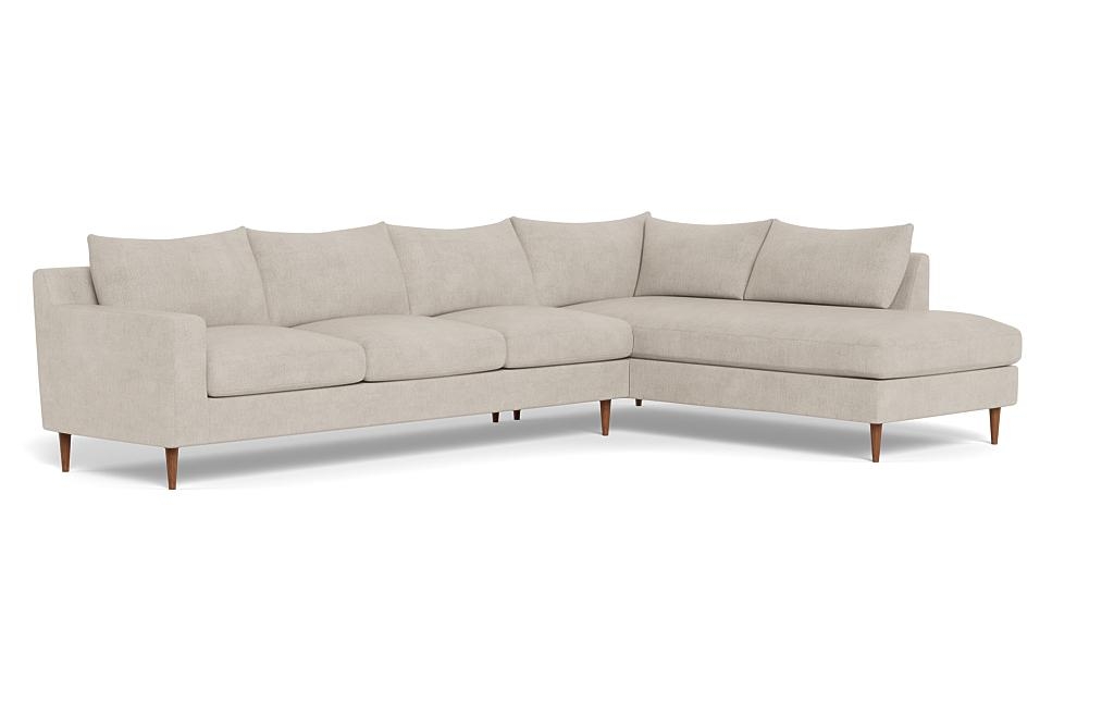 Sloan 4-Seat Right Bumper Sectional - Image 1