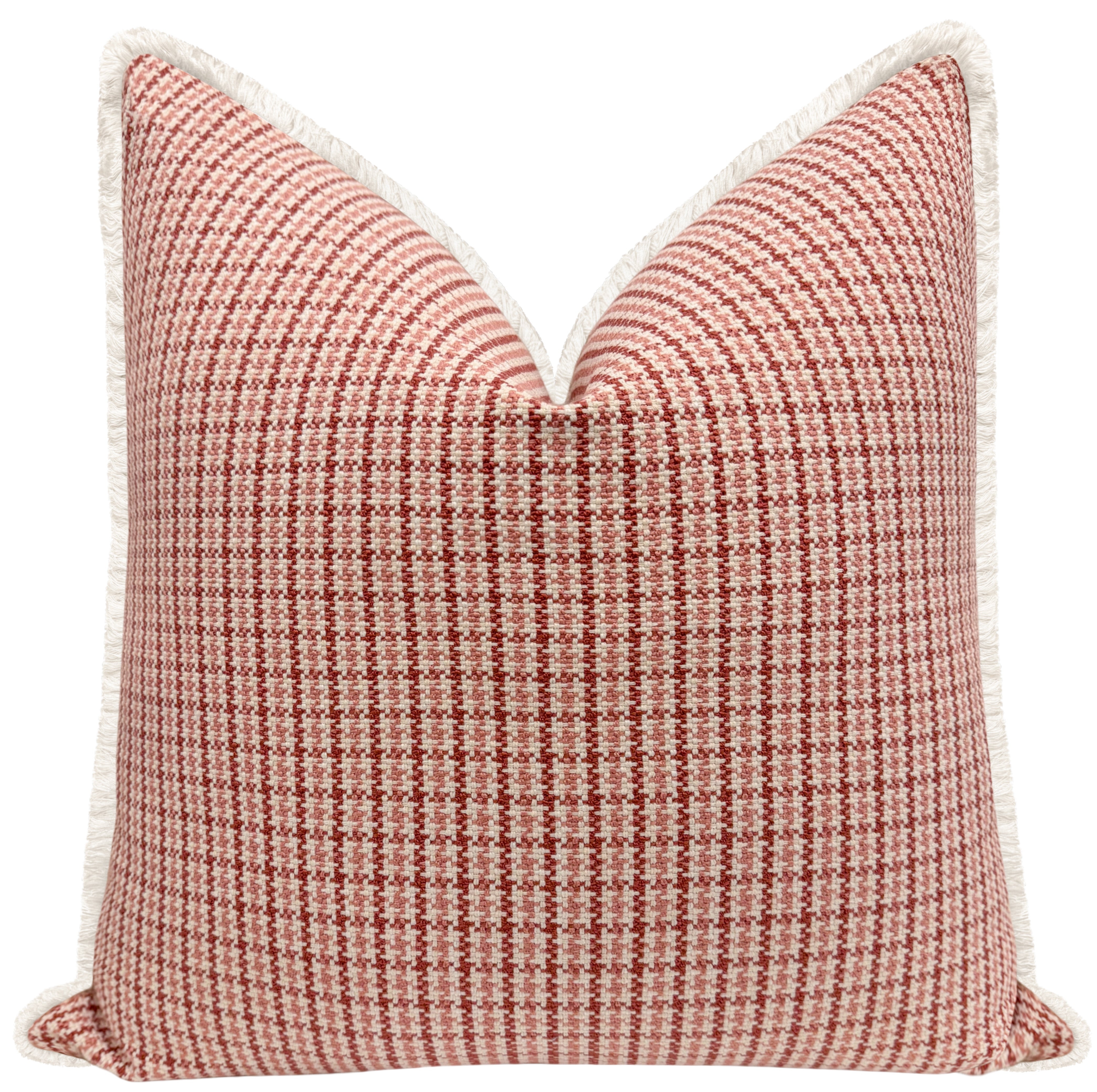 SCOTTIE // RHUBARB | LDC - LITTLE LUMBAR 12" X 18" / BACKORDER Bone Demi Fringe - Image 0