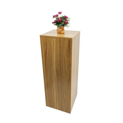 Latitude Run®® 42" Tall Cube Pedestal Table Display Glorifier Riser Flower Sculputure Lamp Stand 0685846A67DD437CA353E7A1197F49AC - Image 0