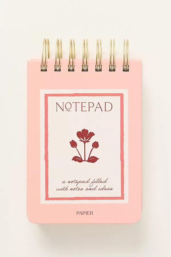 Flora Stamp Chunky Spiral Notepad - Image 0