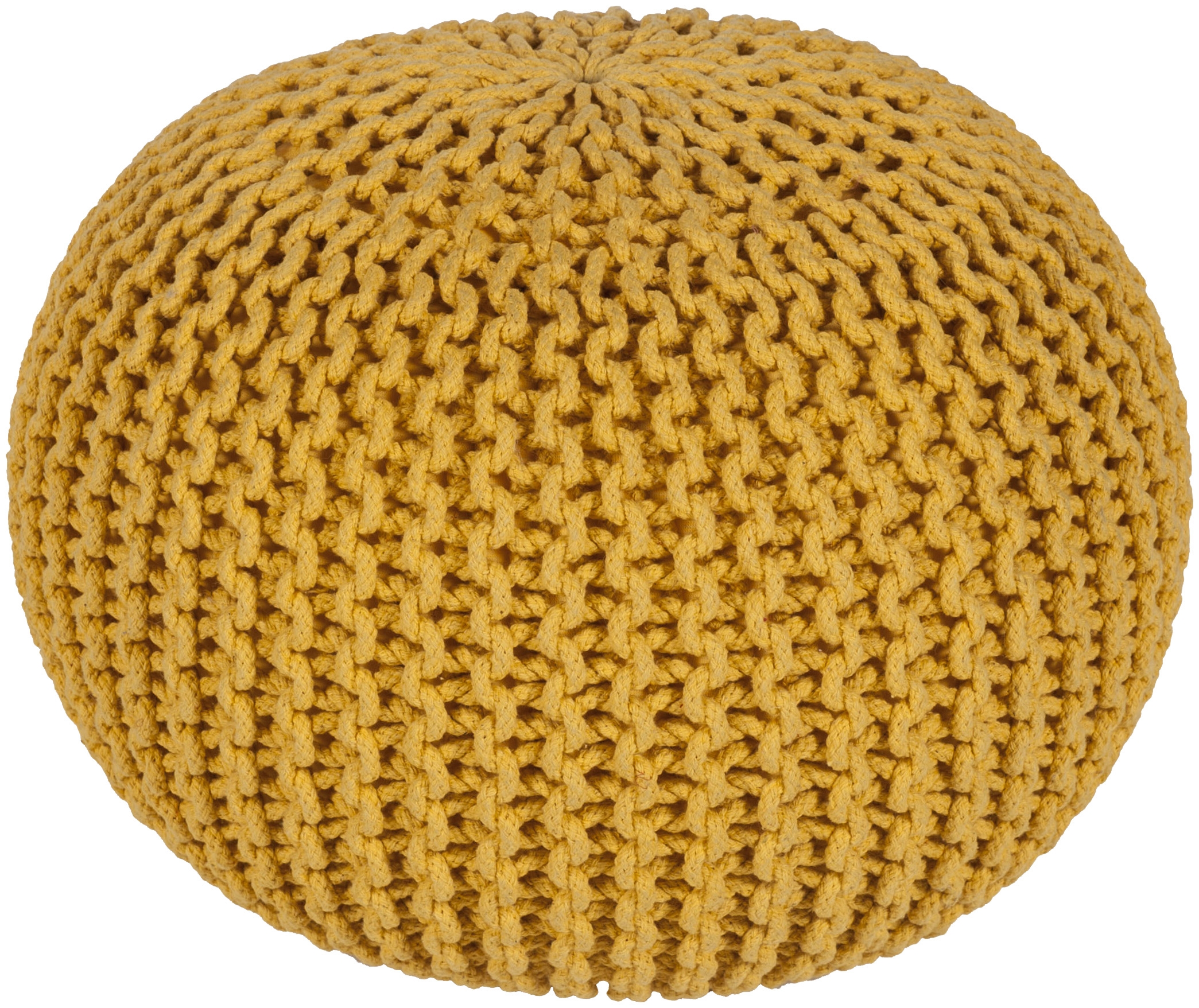 Malmo Knitted Pouf - Image 0