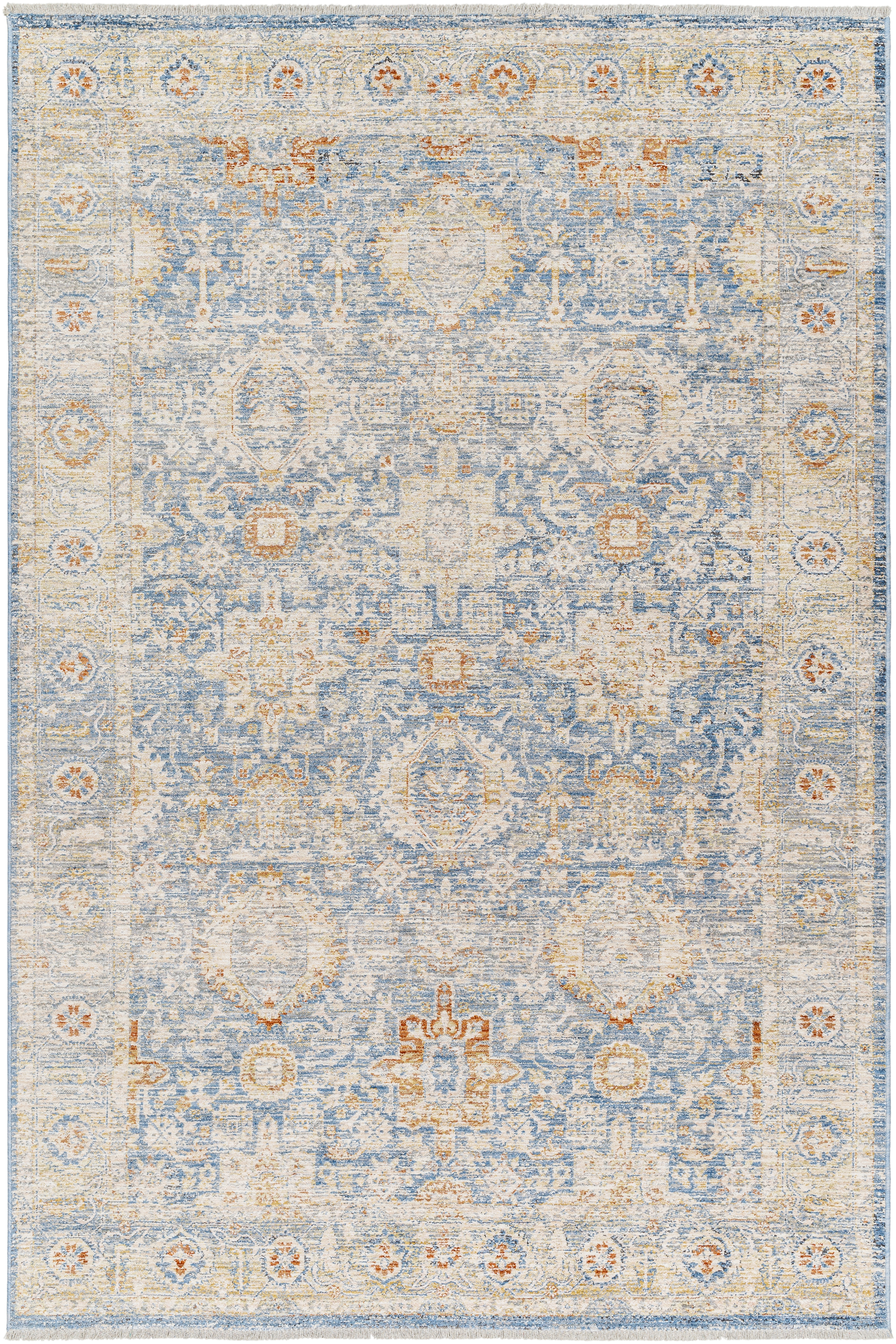 Chicago Beige Indoor 2' x 2'11" Machine Woven Rug - Image 0