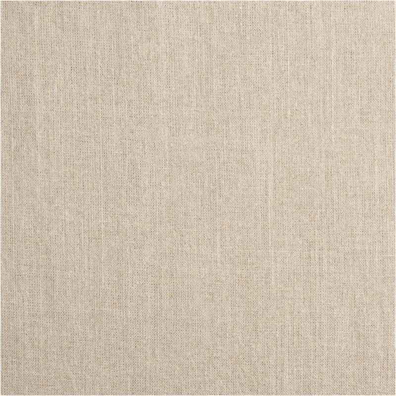 French Pleat Natural Taupe Linen Blend Blackout Window Curtain Panel 48"x108" by Jeremiah Brent - Image 3