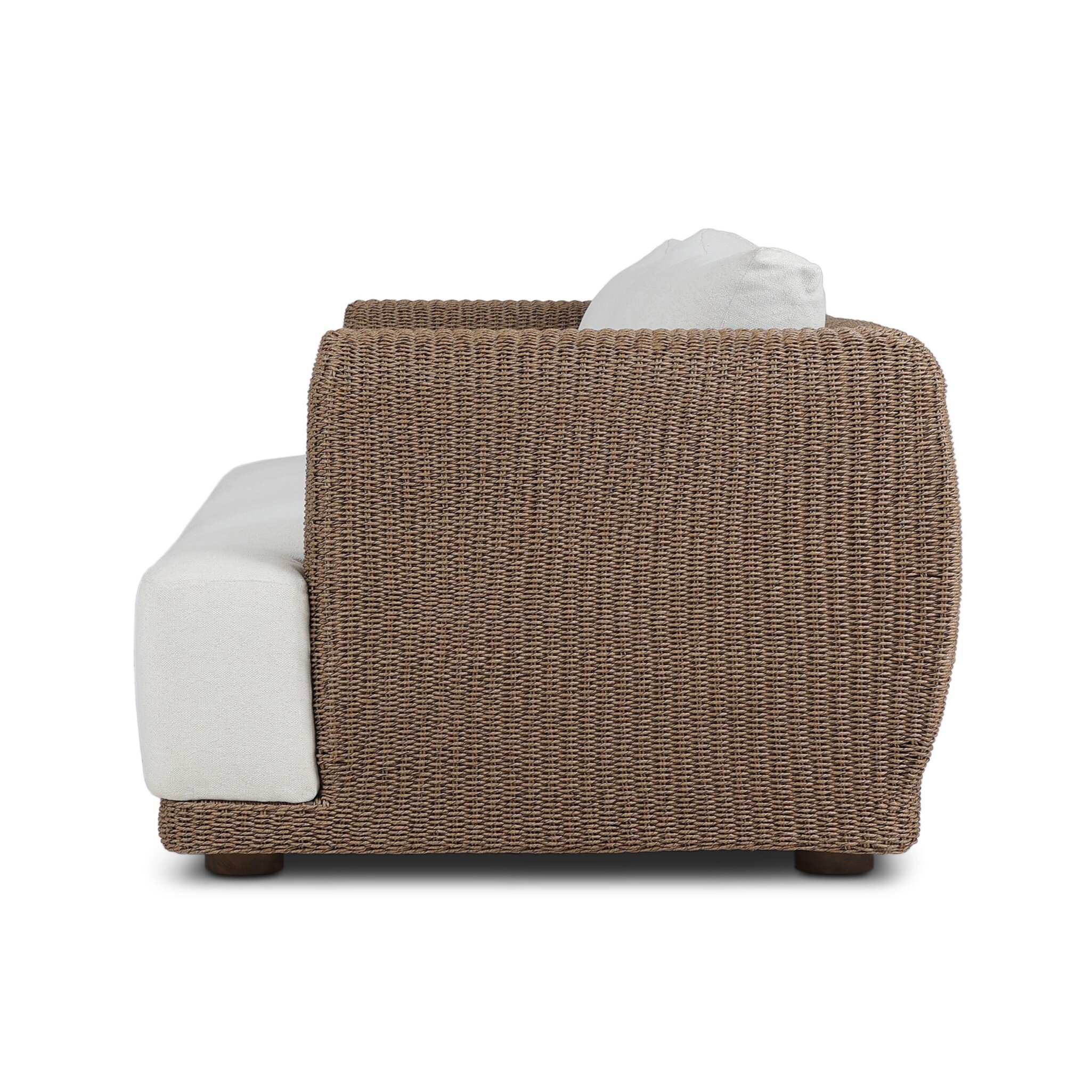 Noble Outdoor Sofa 104" - Alessi Linen - Image 2