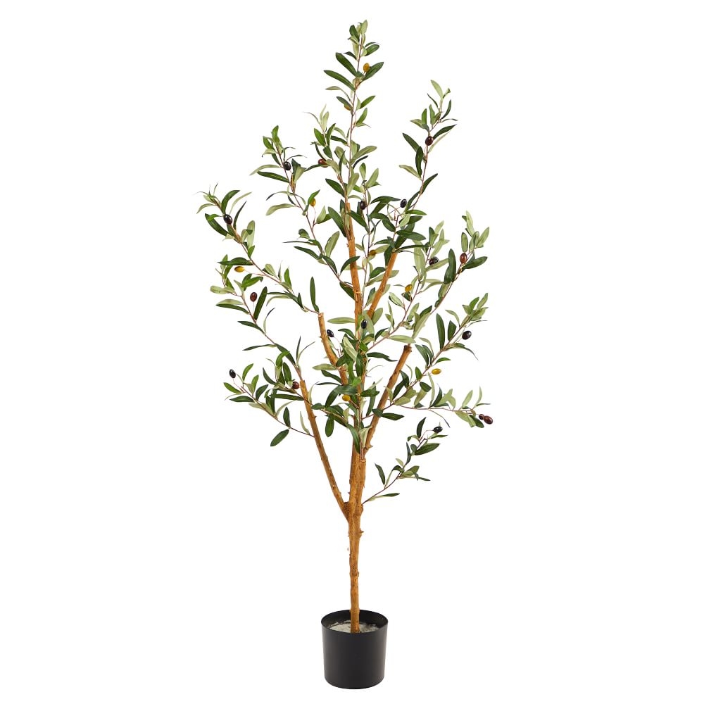Faux Potted Olive Tree, 3.5' - Image 0
