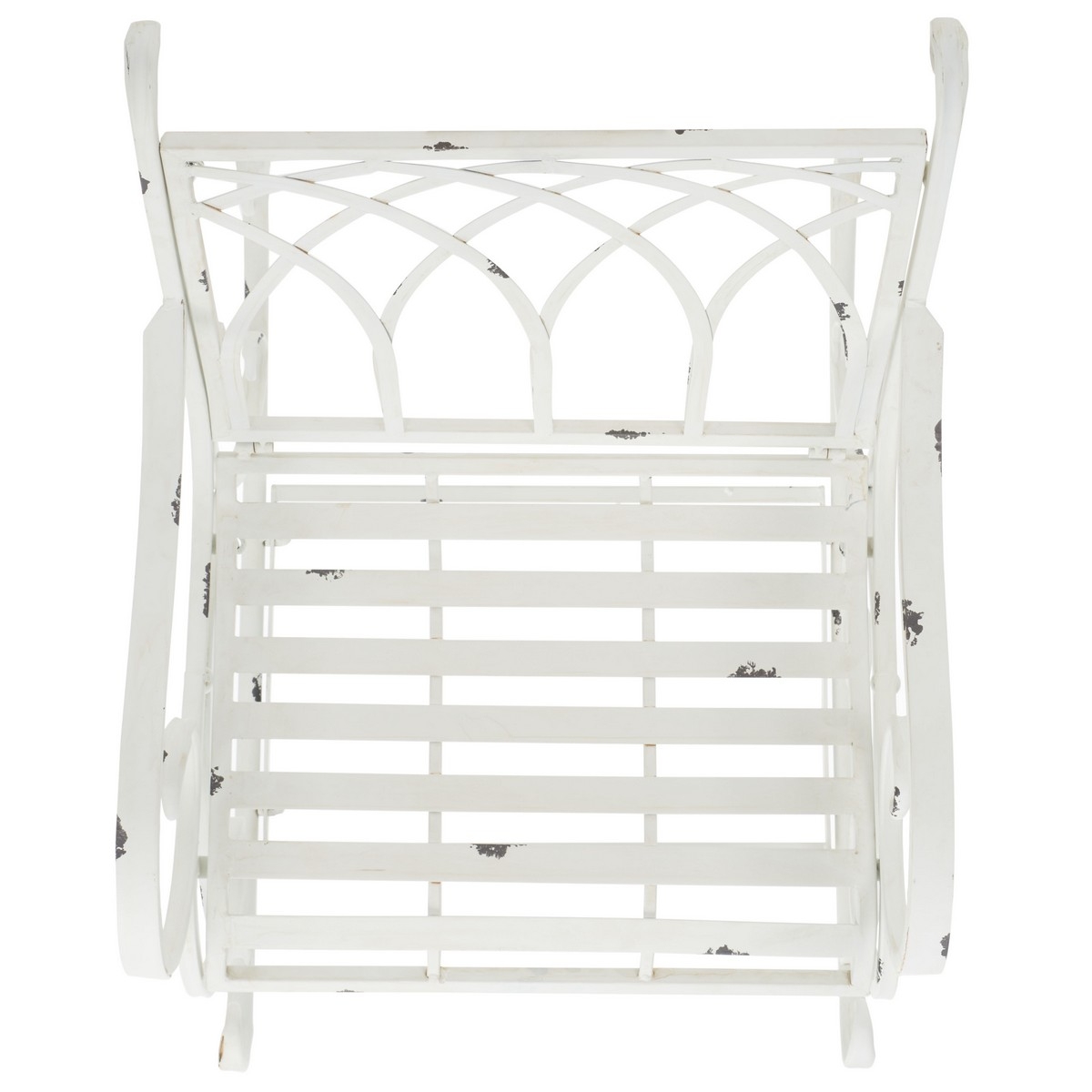 Medrano Rocking Chair - Antique White - Safavieh - Image 4