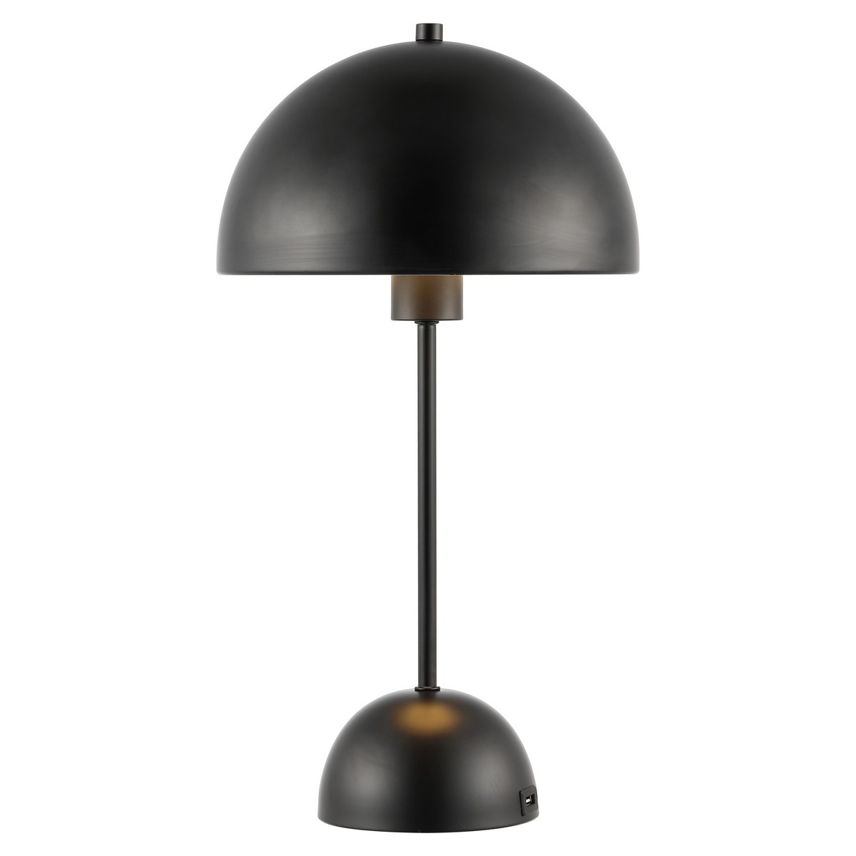 Ixora 17.75" Table Lamp W/Usb - Black - Image 3