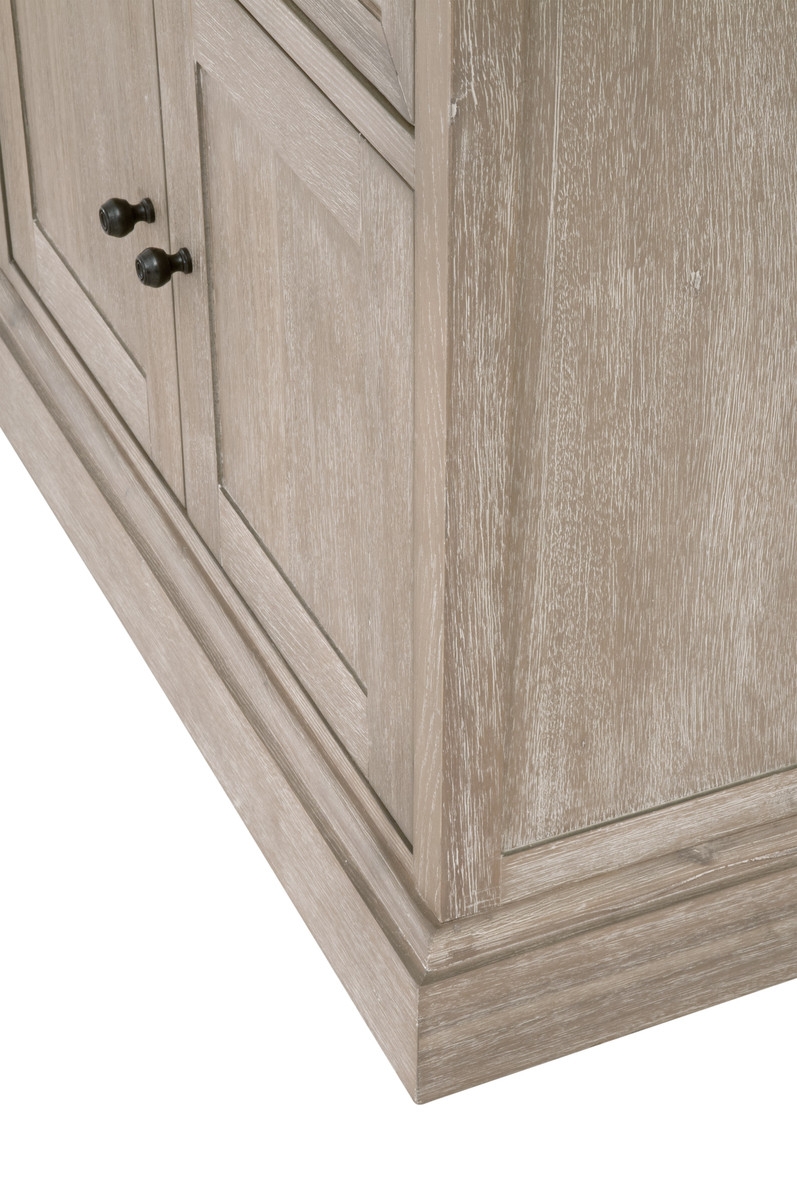 Eden 1-Drawer 2-Door Nightstand - Image 4