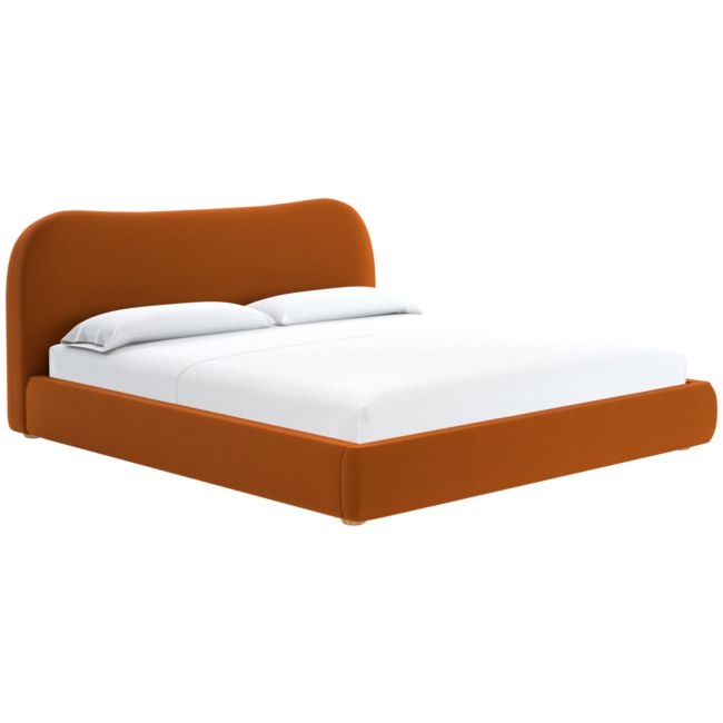 Diana King Bed Luca Russet - Image 0