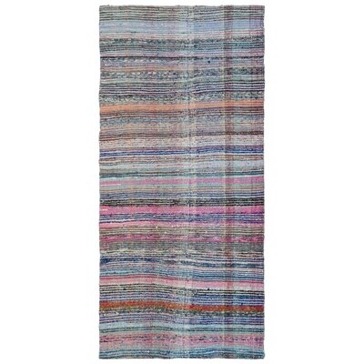 One-of-a-Kind Hand-Knotted 1960s Chaput 4'8" x 9'11" Runner Area Rug - Image 0