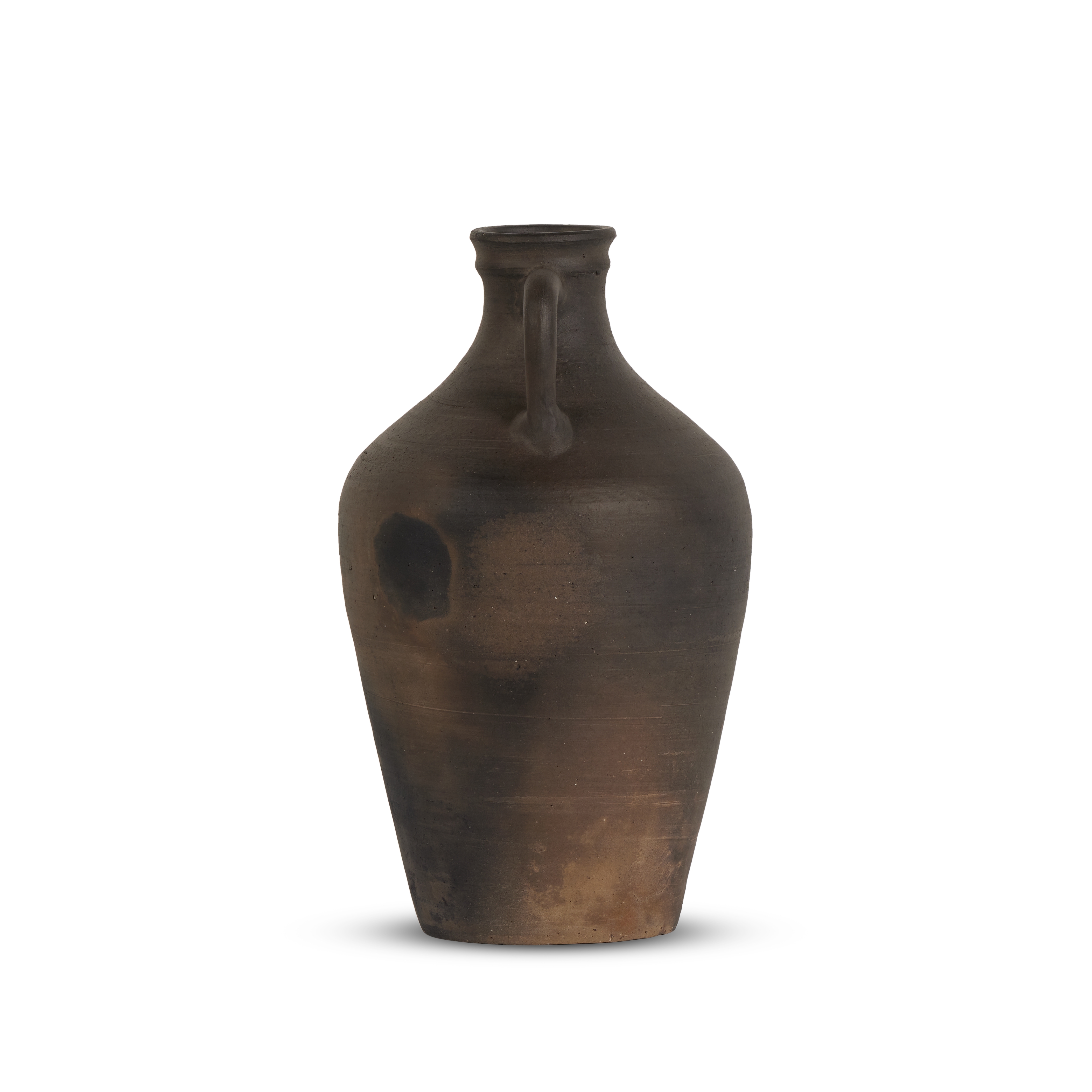 Kamari Vase-Aged Black Ceramic - Image 4