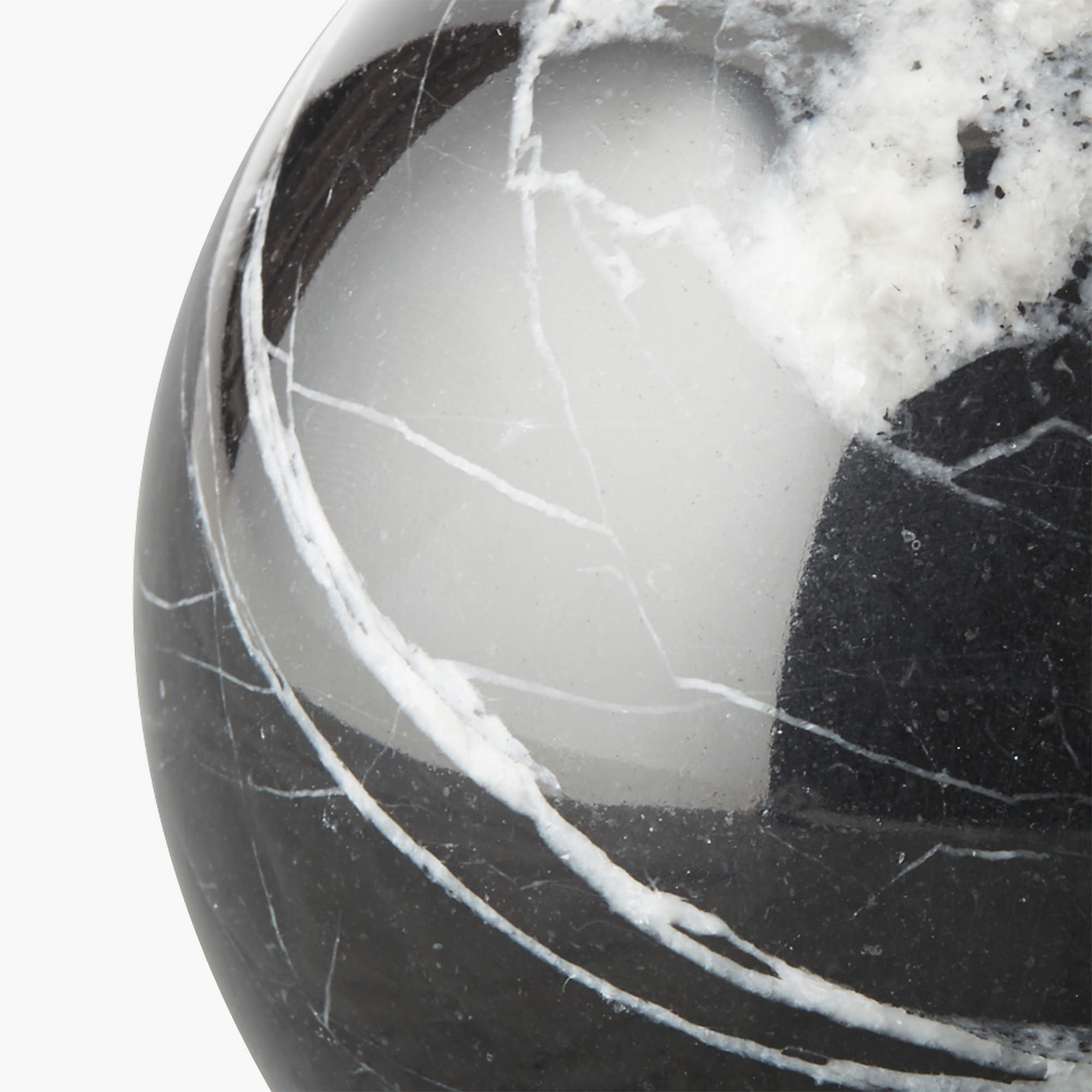Black Marble Sphere - Image 3