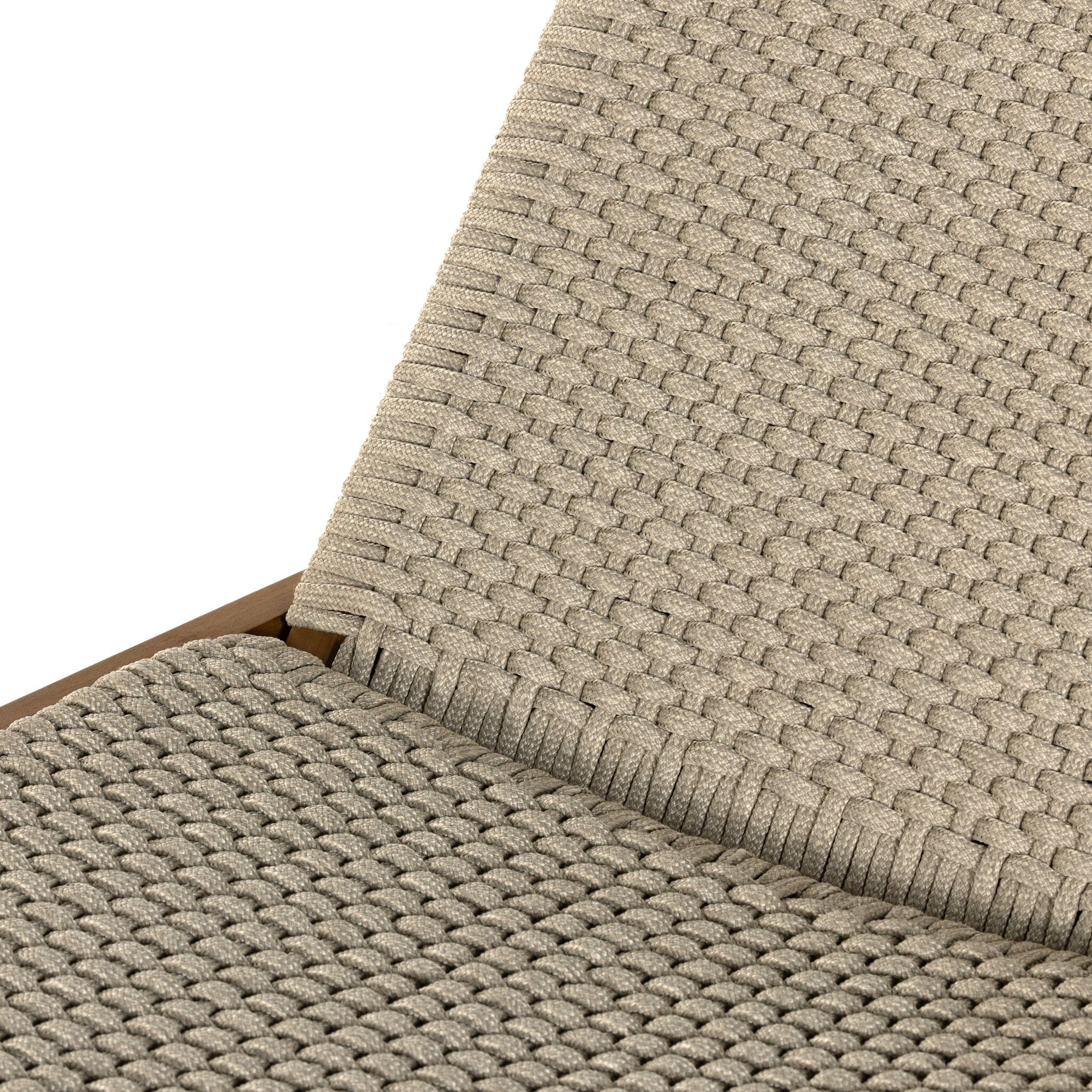 Delano Outdoor Chaise - Natural Teak-FSC - Image 12