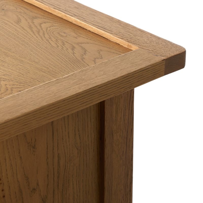 Millbrook 85" Natural Light Oak 10-Drawer Dresser - Image 4