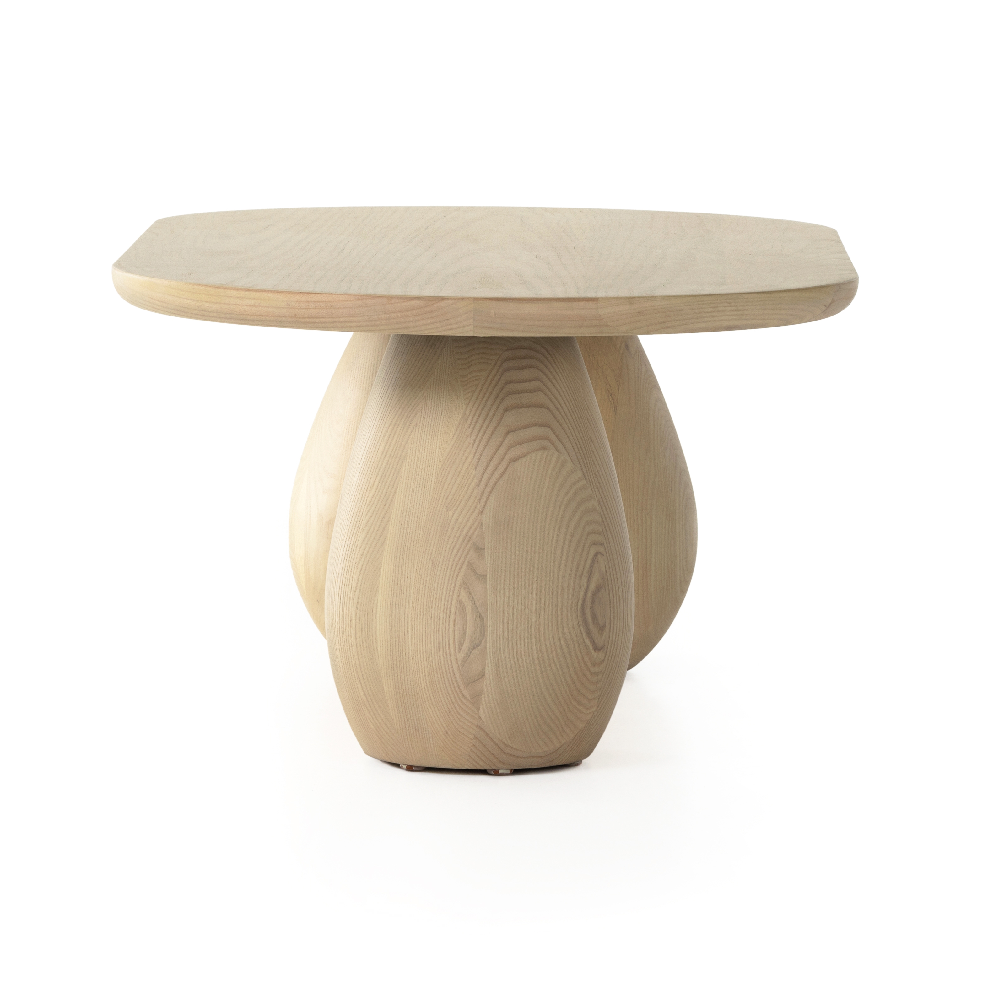Merla Wood Coffee Table-Light Naturl Ash - Image 4