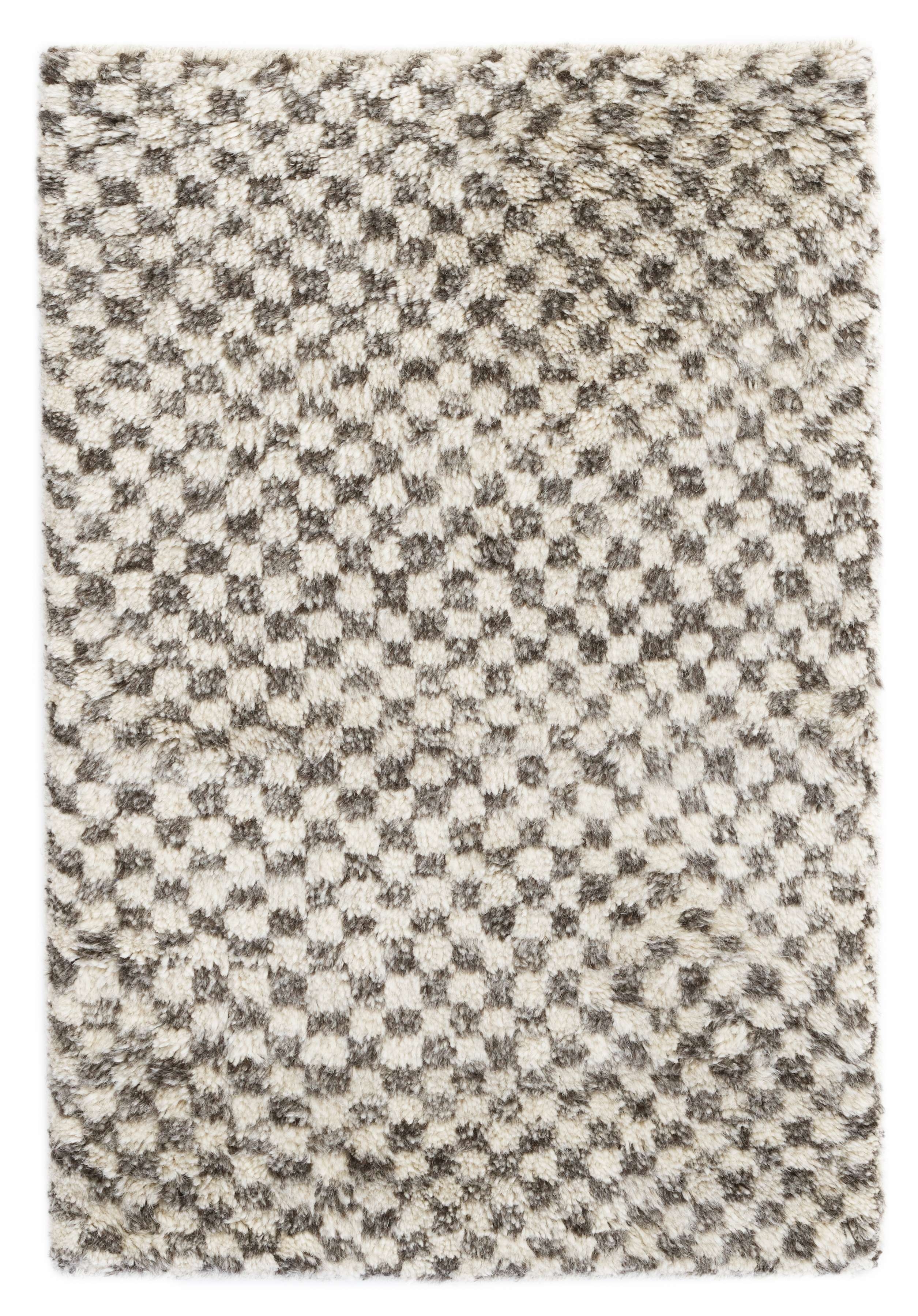 Citra Grey Hand Knotted Wool Rug - Image 0