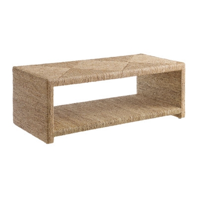 Colston Natural Rectangular Coffee Table With Storage - Image 0