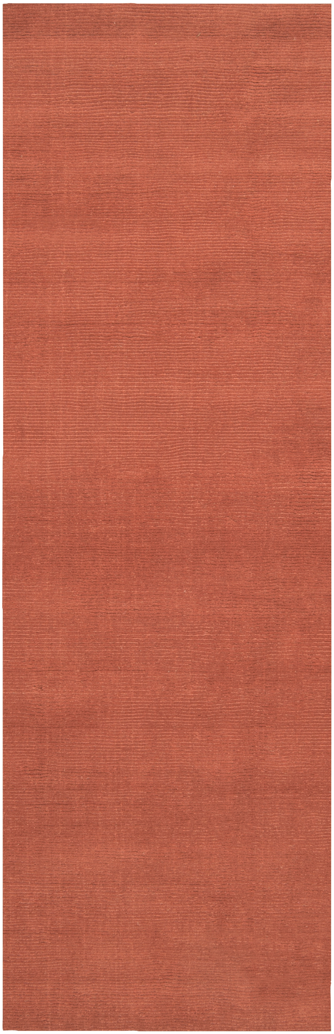 Mystique Red Indoor 2'6" x 8' Handmade Rug - Image 0