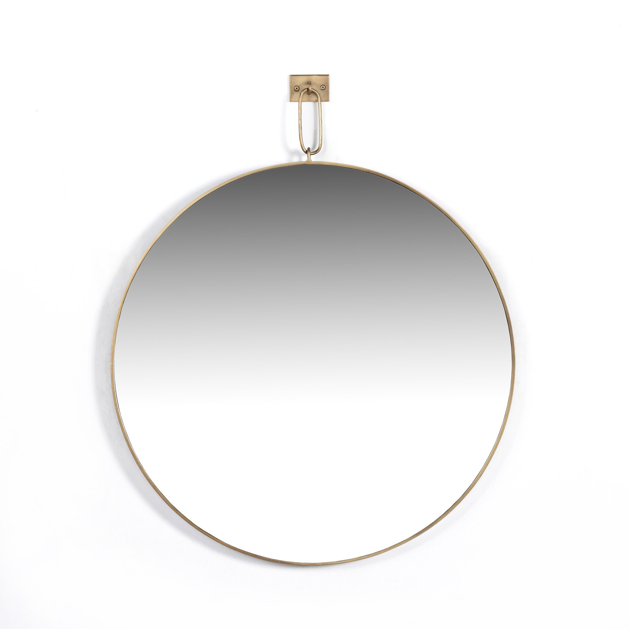 Vina Mirror - Antique Brass - Image 0