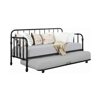 Dontae Twin Metal Daybed With Trundle - Image 0