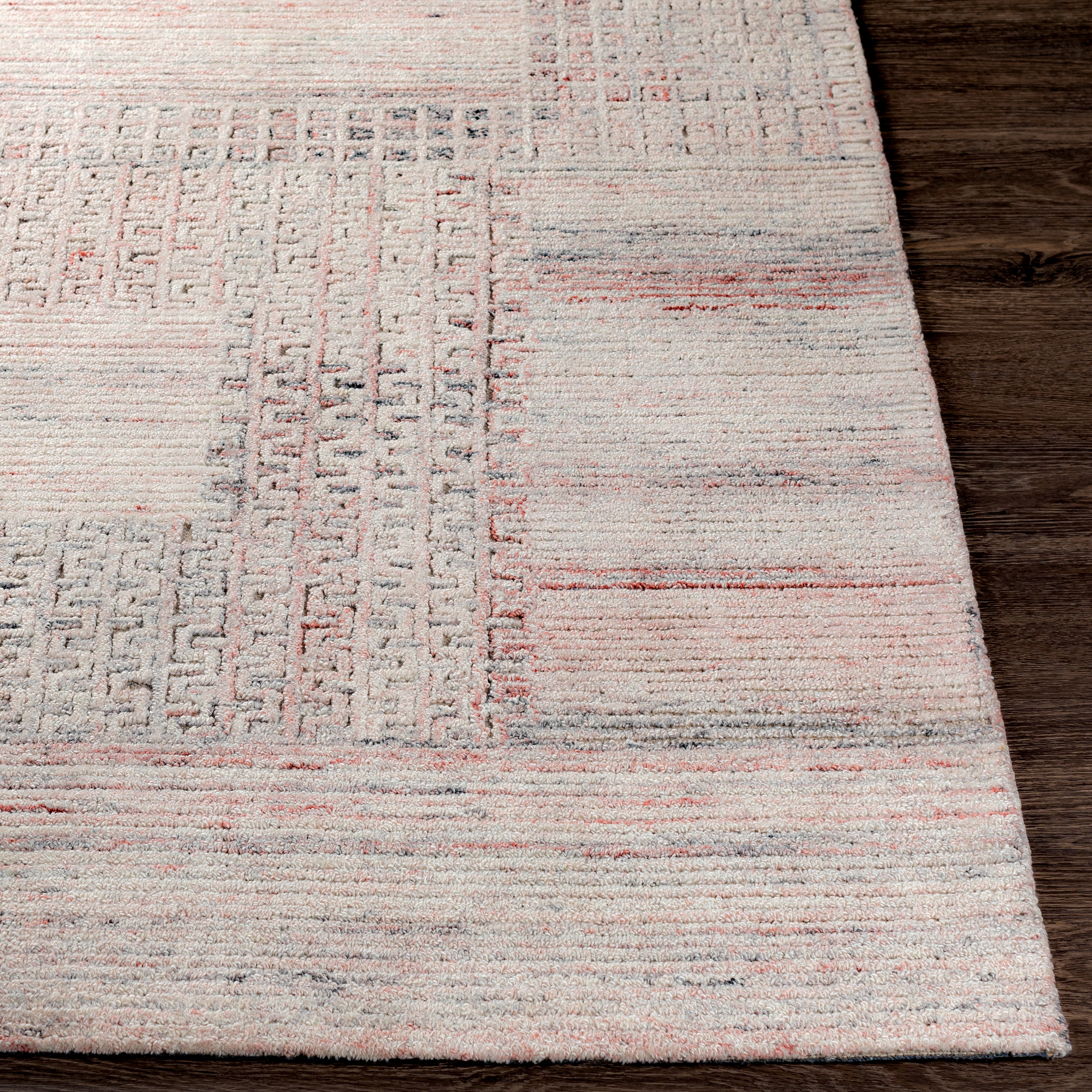 Rosario Gray Indoor 2' x 3' Handmade Rug - Image 1