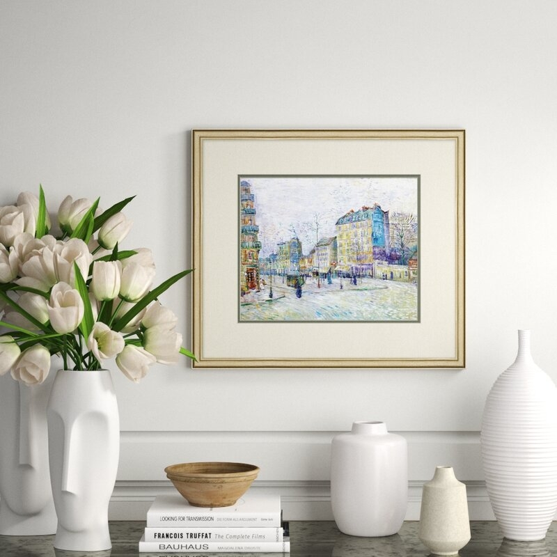 Wendover Art Group Rendition of Paris 1 - Picture Frame Painting - Image 0