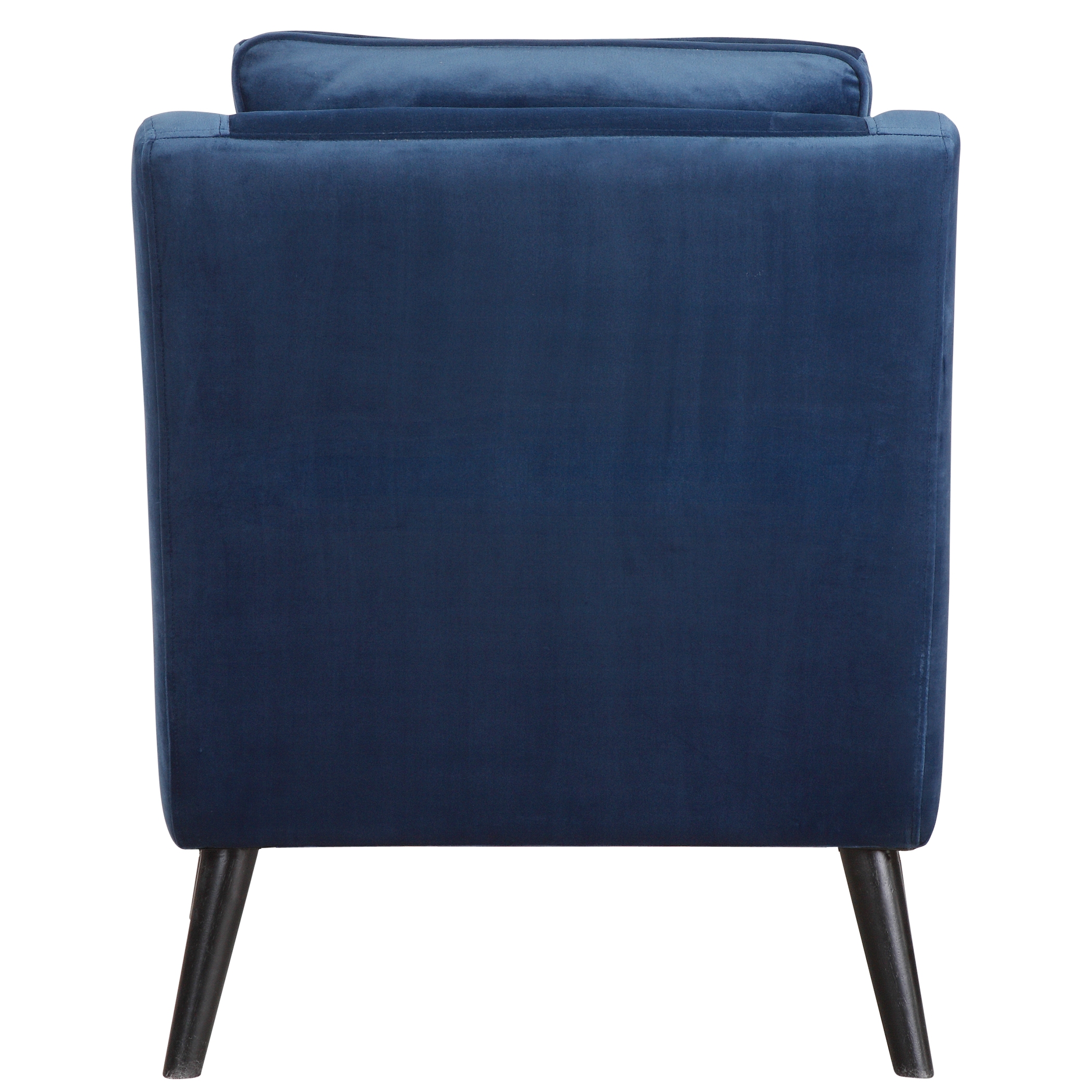 O'Brien Blue Velvet Armchair - Image 5