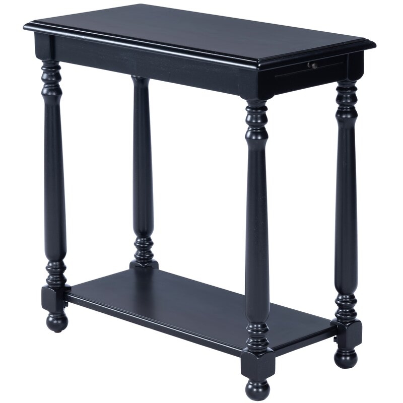 End Table Color: Distressed Black Licorice - Image 0