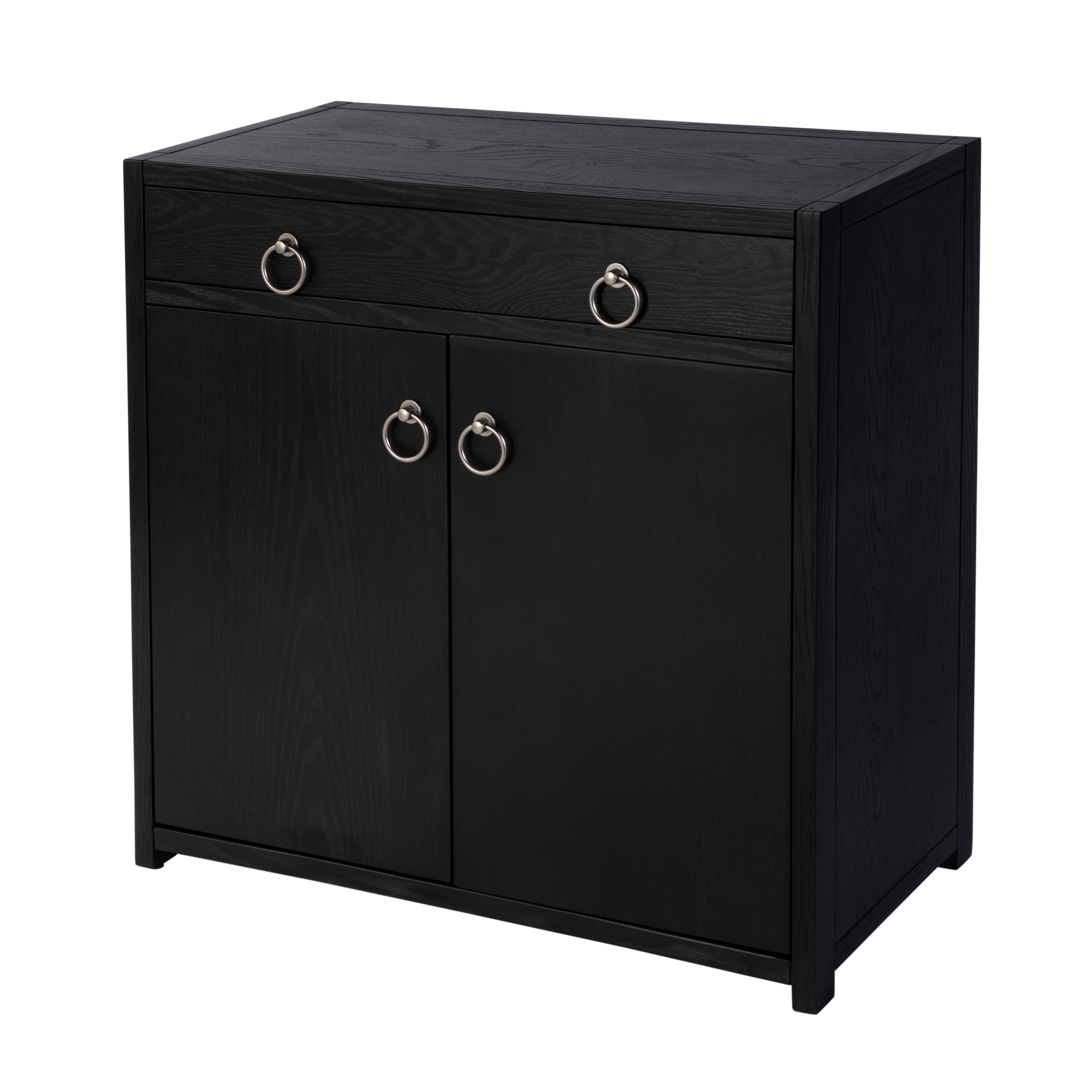 Lark Washed Black Cabinet - Image 0