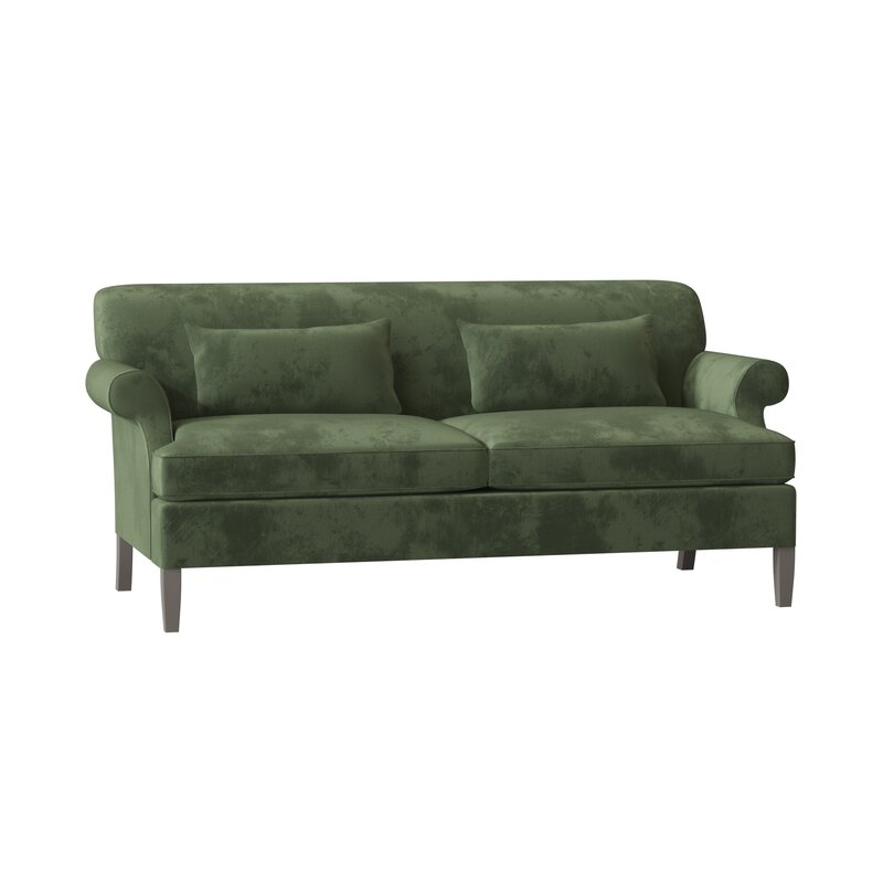 Duralee Furniture York Sofa Body Fabric: Rylee Emerald - Image 0