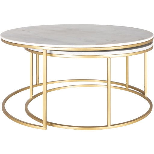 Giverny Marble Nesting Coffee Tables - Image 2