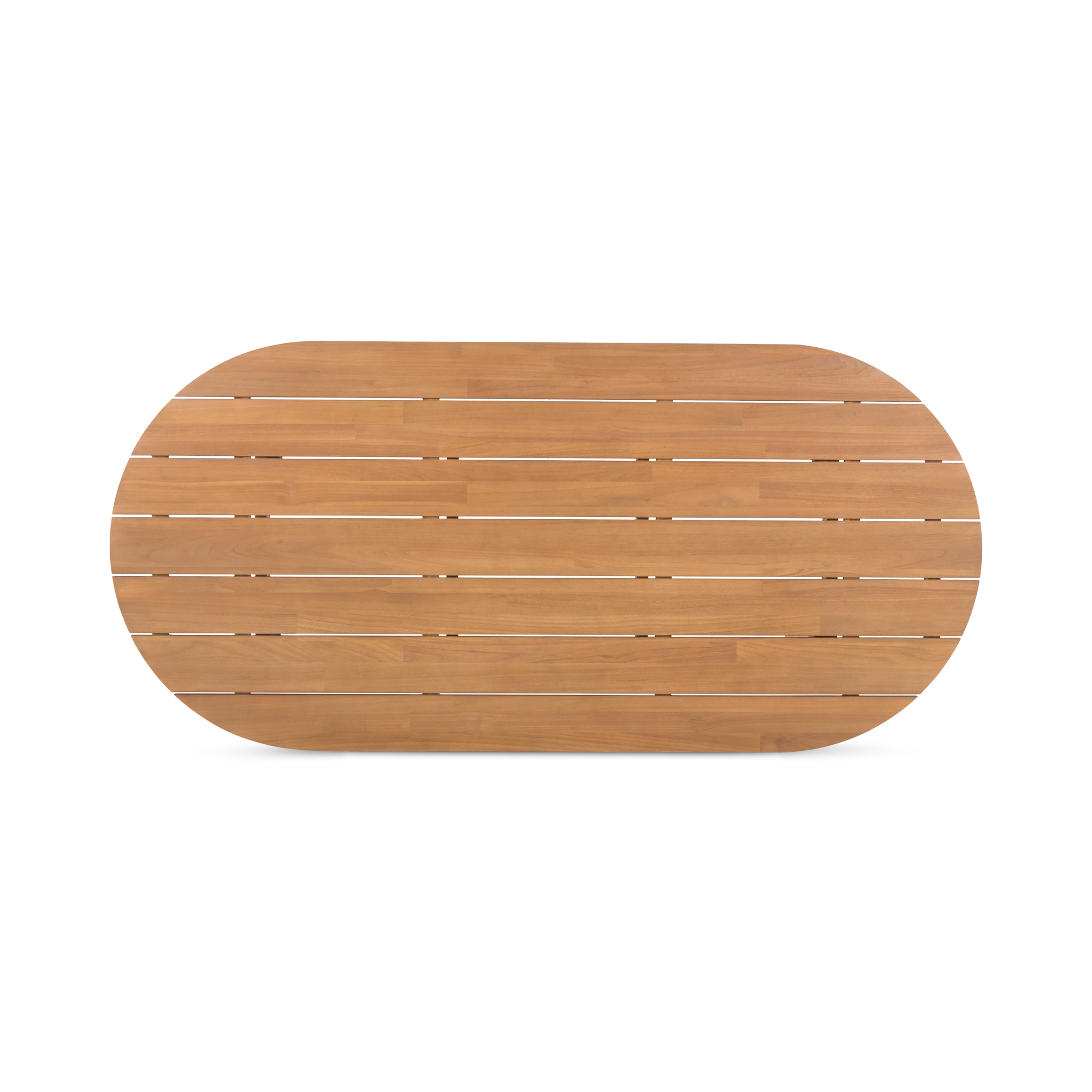 Delta Oval Outdoor Dining Table Natural - Image 3