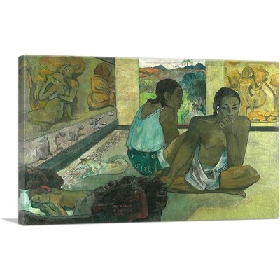 ARTCANVAS The Dream - Te Rerioa 1897 Canvas Art Print By Paul Gauguin_Rectangle - Image 0
