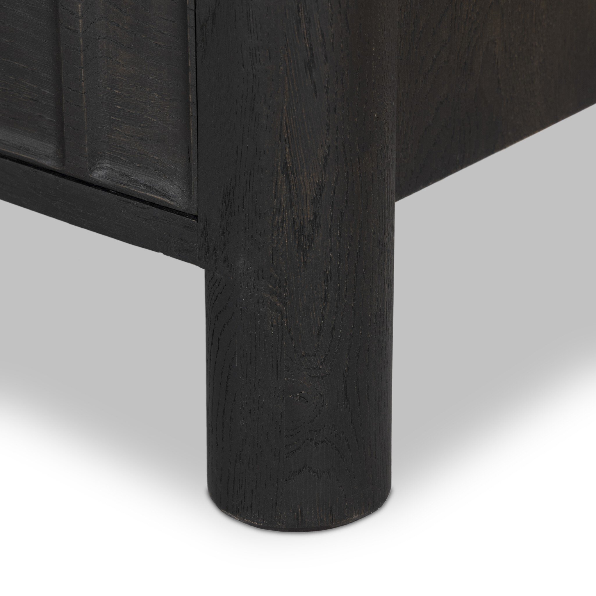 Ezri 6 Drawer Dresser - Carved Black Oak - Image 6