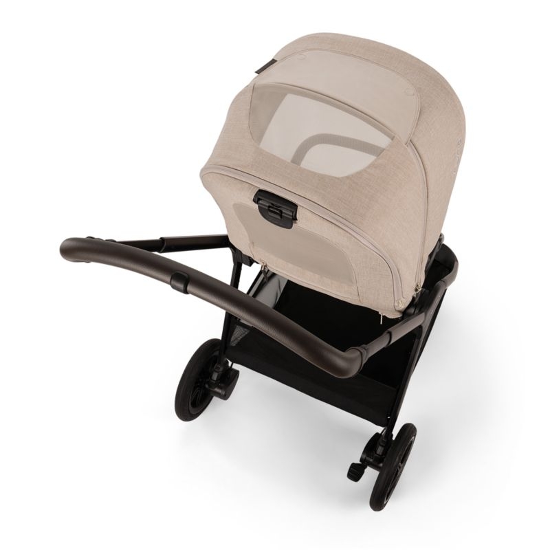 Nuna ® TRIV ™ next Biscotti Brown Compact Foldable Baby Stroller - Image 4