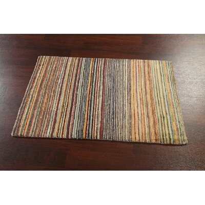 One-of-a-Kind Hand-Knotted 2'8" X 4'0" Area Rug in Multi - Image 0