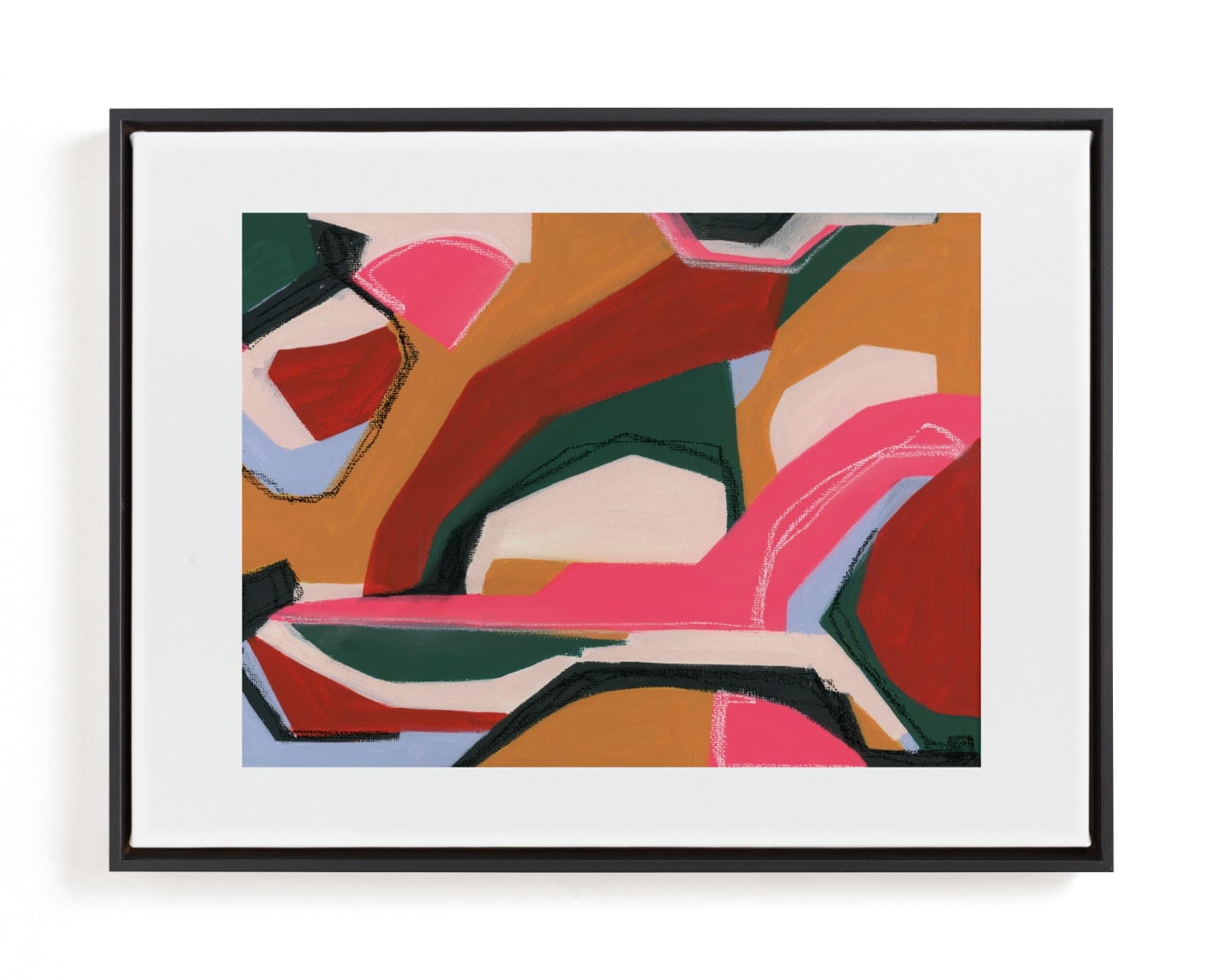 Deep Pink Division Limited Edition Fine Art Print 2 - Image 0