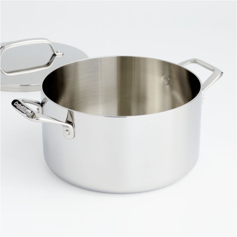 Crate & Barrel EvenCook Core ® 6 Qt Stainless Steel Stockpot - Image 2