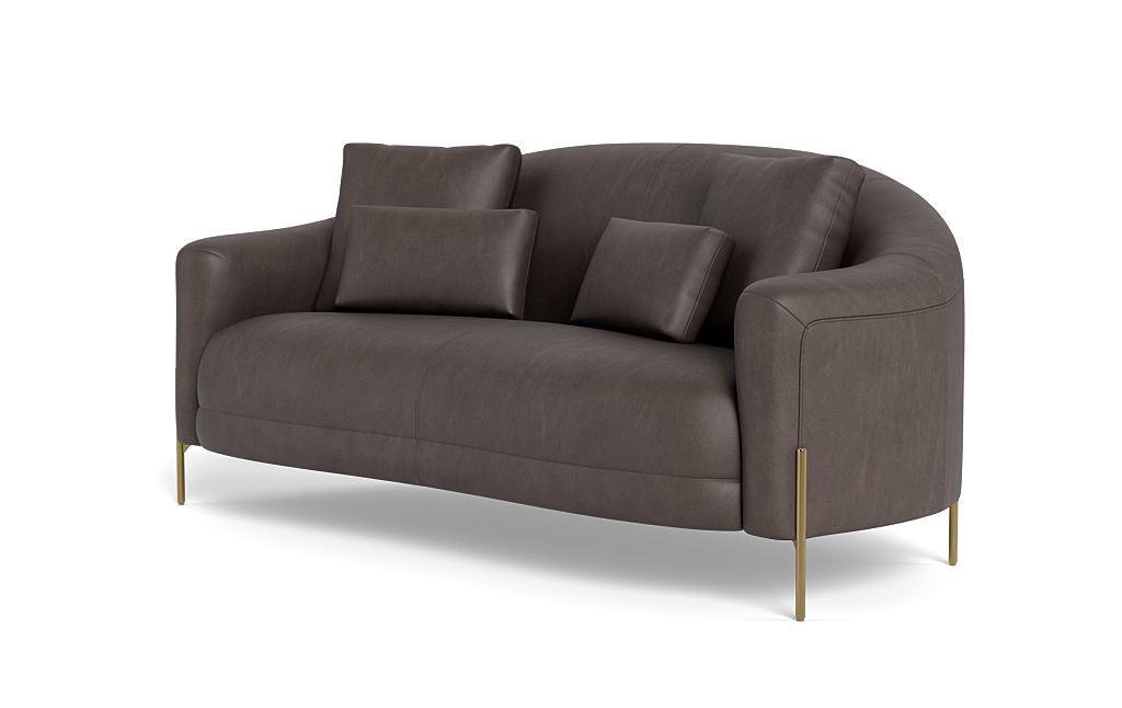 Fiona Leather 2-Seat Sofa - Image 2