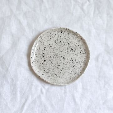 Btw Speckled Catchall Porcelain White 4x4 - Image 0