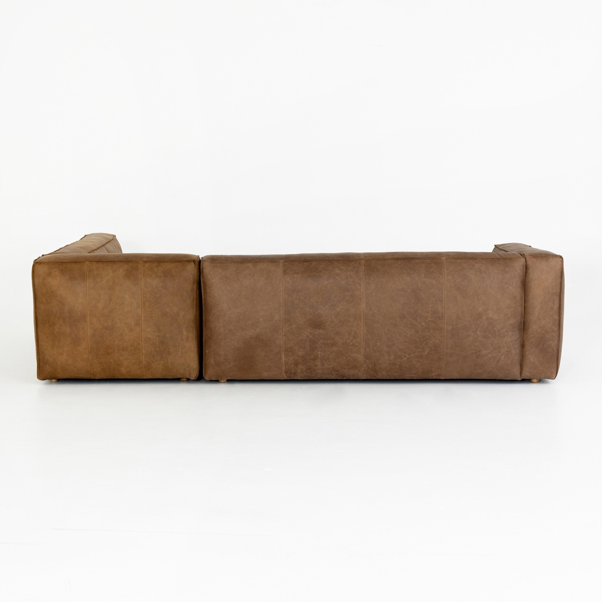 Nolita Sectional - Natural Washed Sand - Image 3