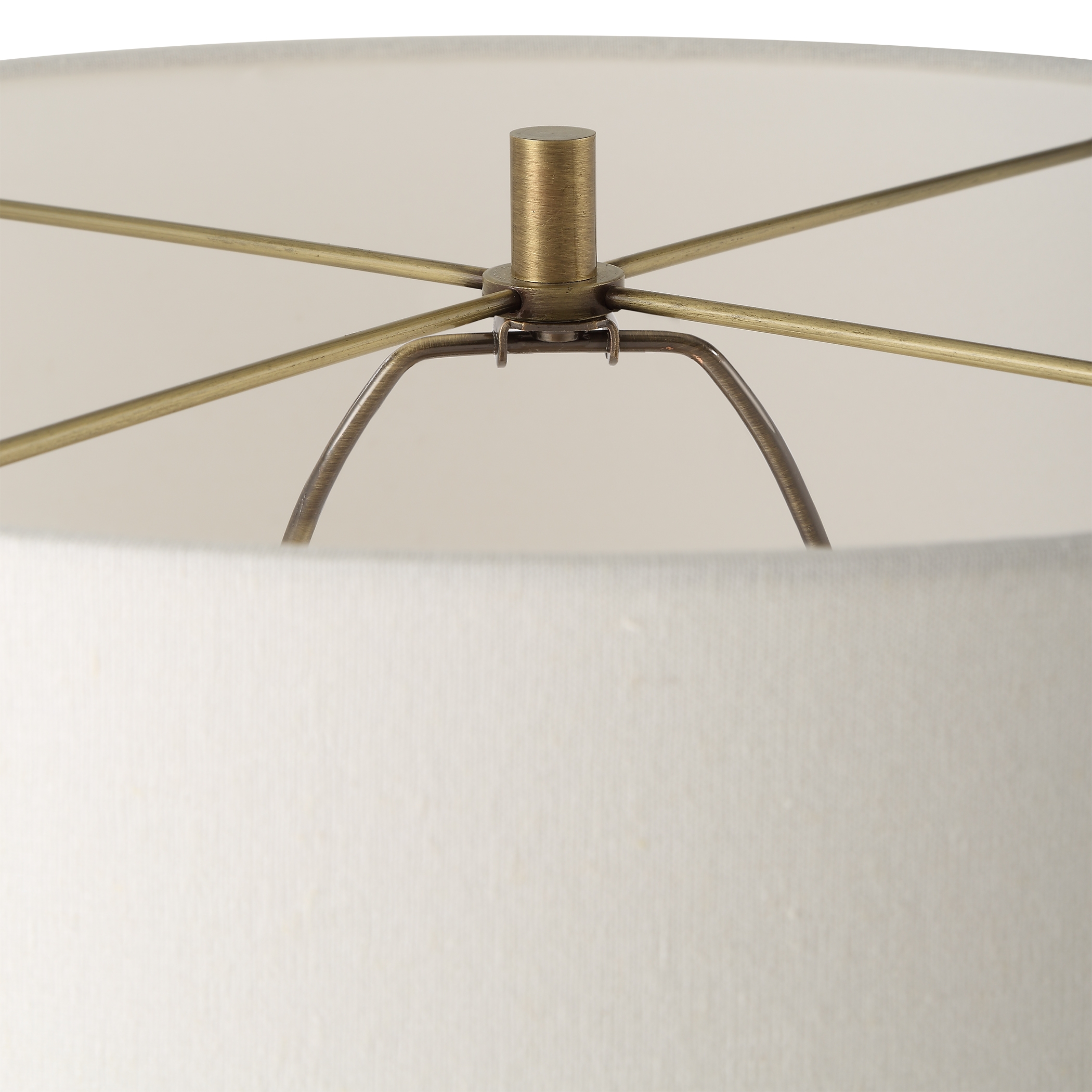 Faro White Marble Floor Lamp - Image 5