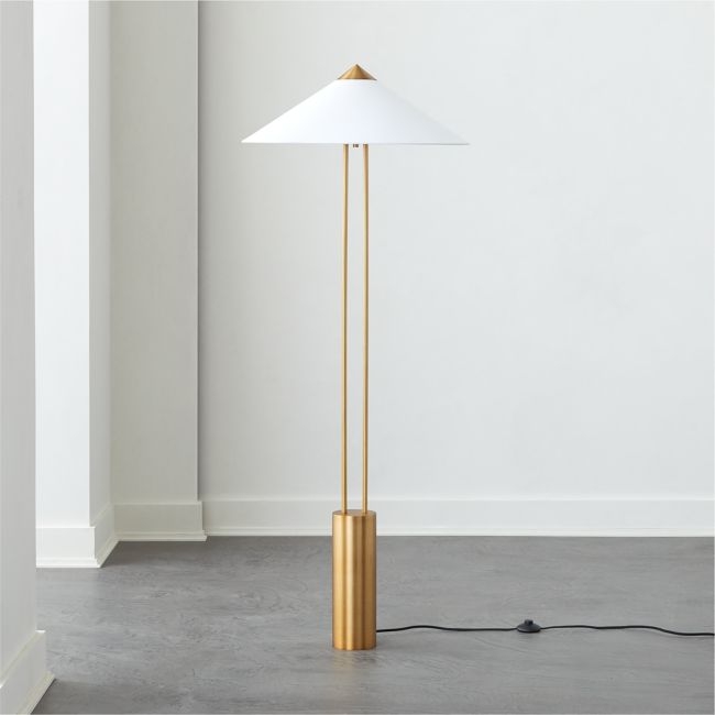Staccato Floor Lamp, Brass - Image 0