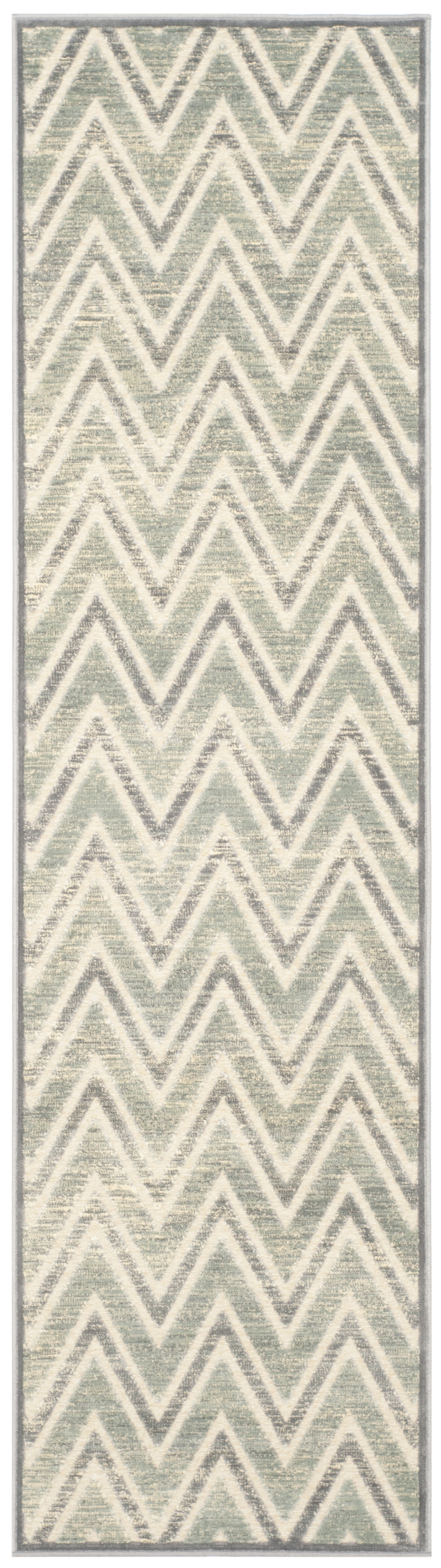Arlo Home Woven Area Rug, PAR356-2740, Grey/Multi,  2' 2" X 8' - Image 0