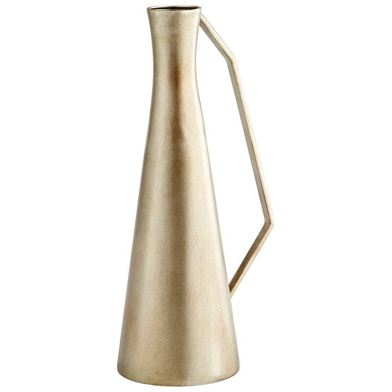 Cyan Design Dhaka Nickel Metal Table Vase - Image 0