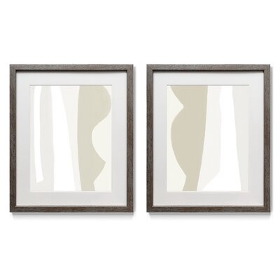 Fundamental I - 2 Piece Picture Frame Painting Print Set on Paper - Image 0