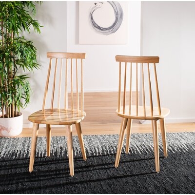 Teo Solid Wood Dining Chair - Image 0